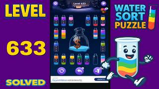 Water Sort – Level 633 | Walkthrough Solution
