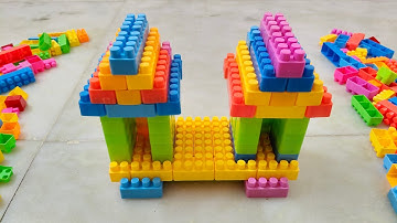 Satisfying DIY House ASMR/ Building Blocks/block game/lego building fun#asmr#buildingblocks#lego 