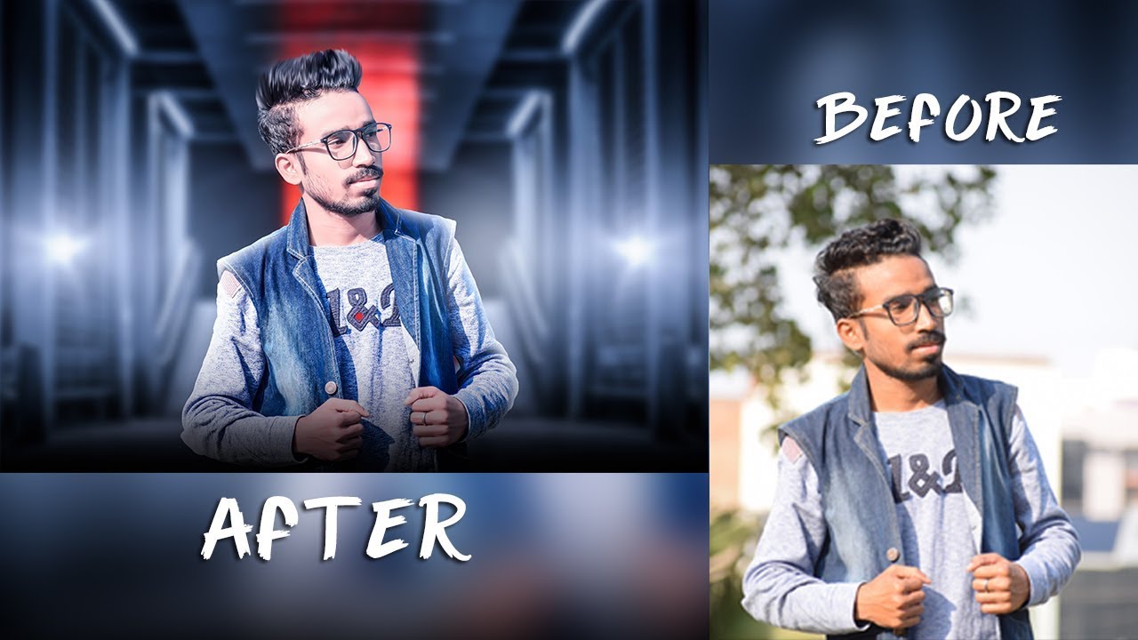 Stylish Dp Editing Photoshop tutorial - Editician guruji