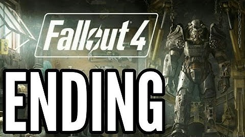 FALLOUT 4 Gameplay Walkthrough Part 41 "Ending" (With Commentary)