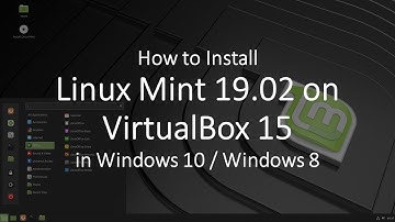 How to Install Linux Mint 19.02 on vmware workstation 15 in Windows 10 / Windows 8