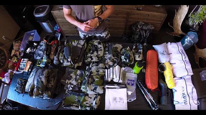 Backcountry Hunting Pack List - Backpack Hunting Gear