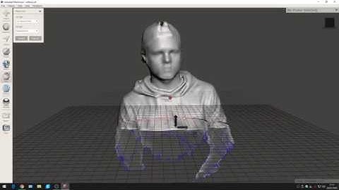 Comment retoucher un Scan 3d (Skanect) avec MeshMixer