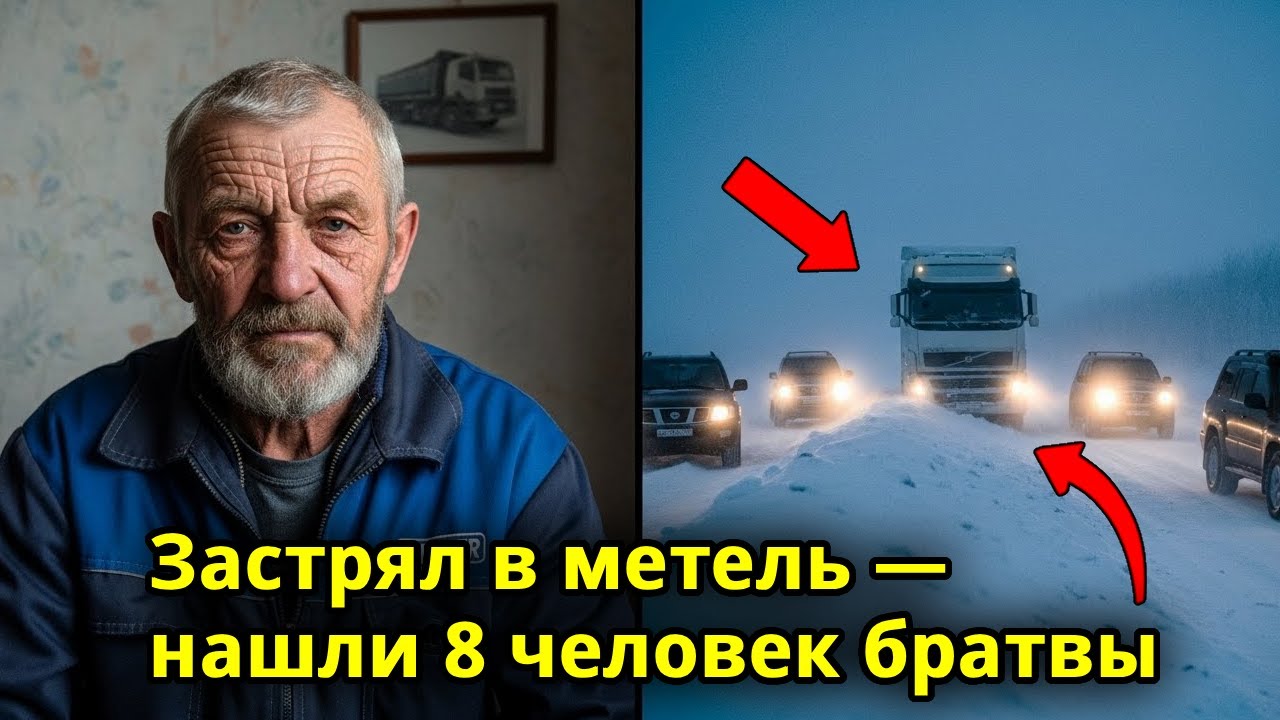 Застрял на Колымской трассе в метель — нашли меня 8 человек братвы на угнанных джипах