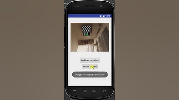 Store and Retrive image from SQLite database