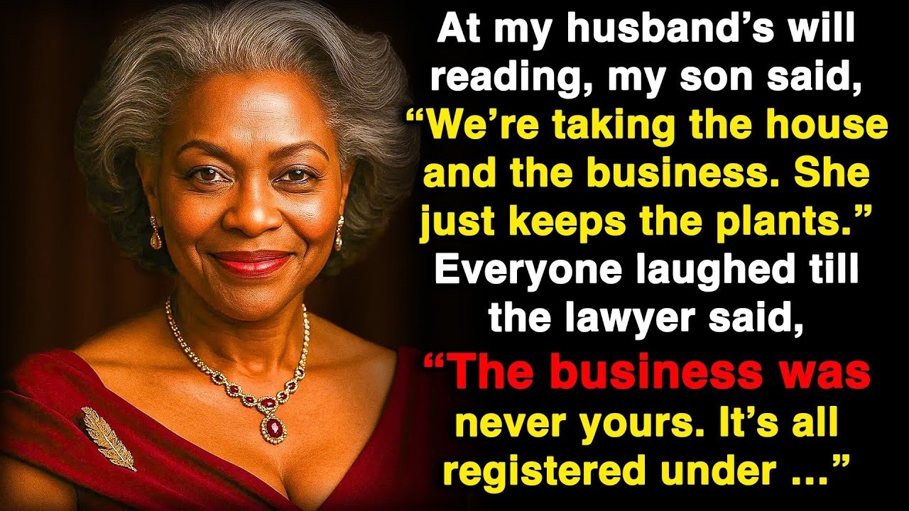 My son laughed at the will reading – until the lawyer revealed who really owned the business