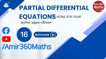 Partial Differential Equations part 16