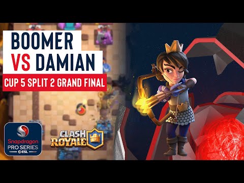 Boomer vs Damian | Cup 5 Split 2 Grand Final | Clash Royale SMO NA