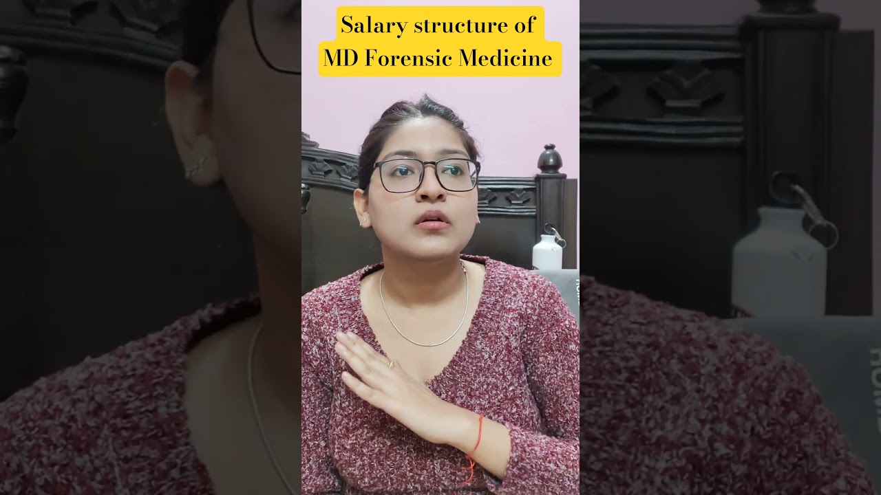 Salary structure of MD Forensic Medicine💸💰 