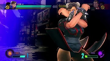 MARVEL VS. CAPCOM: INFINITE Chun - li & Ryu vs Frank West & Chris