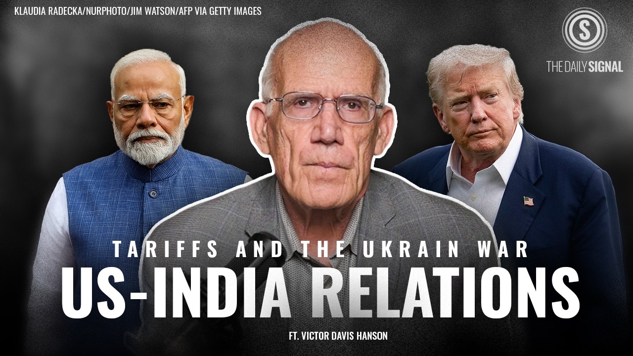 Victor Davis Hanson: Why America’s Natural Ally, India, Is Pulling Closer to Russia and China - YouTube
