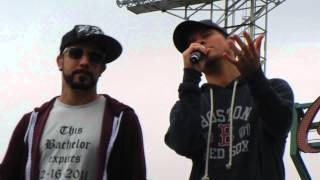 Backstreet Boys performing Siberia at Fenway Park at Soundcheck 6/11/11