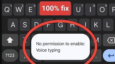 No Permission To Enable Voice Typing in OnePlus Android Phone / Voice Typing issue fix in phone