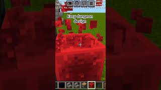 Easy dungeon design #fypシ #minecraft #gaming