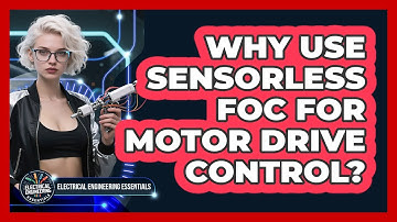 Why Use Sensorless FOC For Motor Drive Control? - Electrical Engineering Essentials