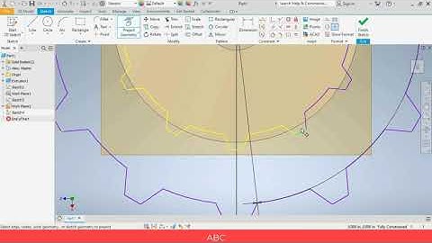 Inventor tutorial (bevel gear)