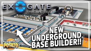 THE MOST ANTICIPATED Base Builder!? - Exogate Initiative EARLY ACCESS - Colony Sim Management Game