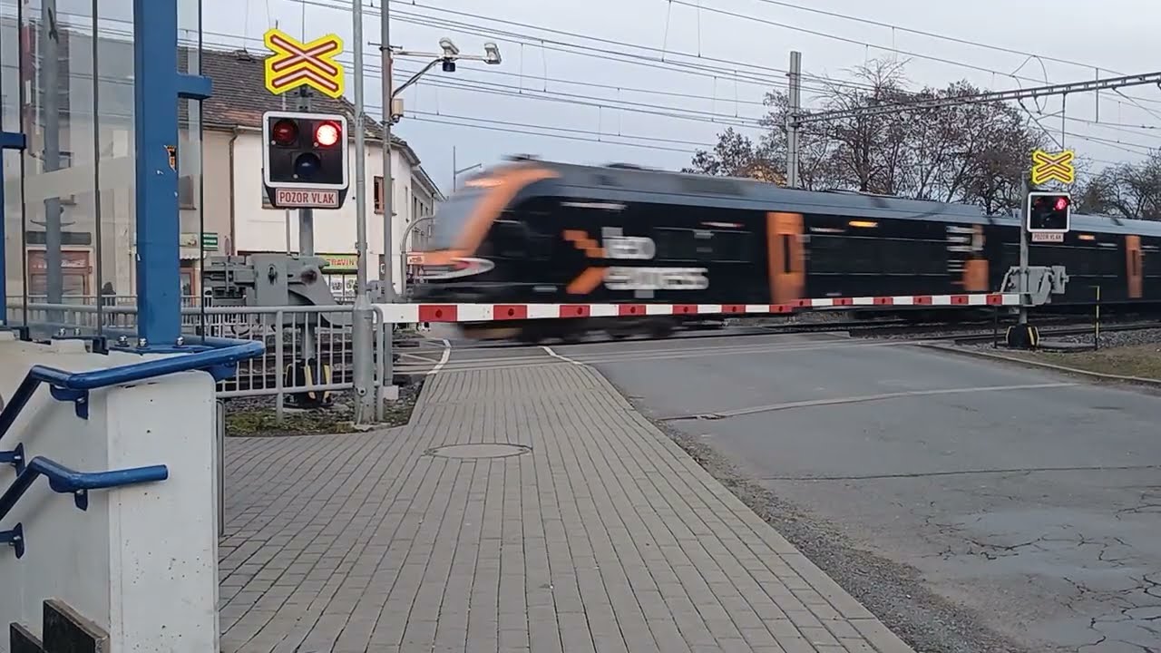Železniční přejezd Úvaly 8.3 2026