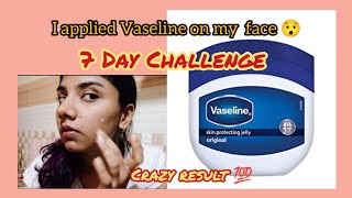 I Applied Vaseline on my face? for 7days challenge (தமிழ்)❤✨skincare 7dayschallengyoutube