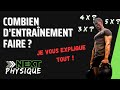 Combien dentrainement fautil faire par semaine   explications compltes pour vous adapter