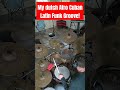 My Dutch Afro Cuban drum groove. #evansdrumheads #meinlcymbals #vaterdrumsticks #beartone