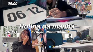 Rotina Da Manhã Aulas Presenciais 