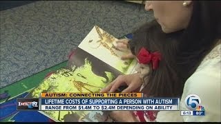 Lifetime costs of supporting a person with autism