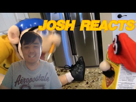 Josh Reacts SML Movie: Mario's New Hat-Voice Overs for Thomas vs. Iron Man