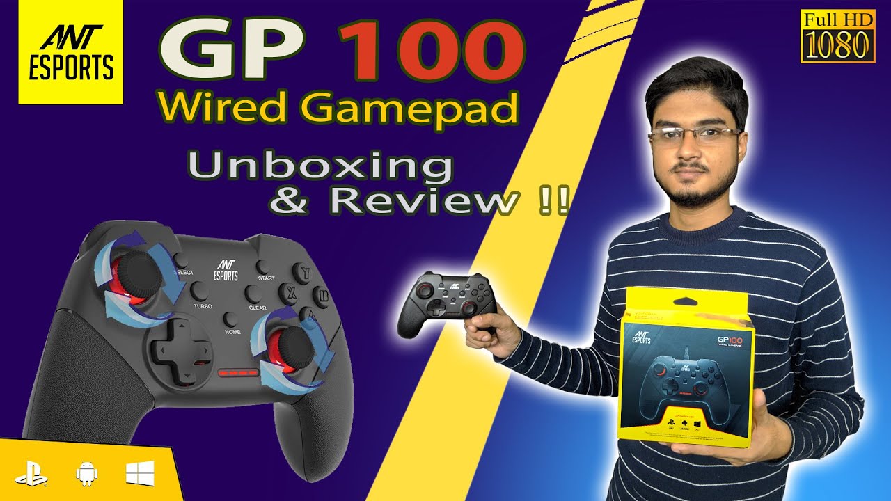 Best Budget Gamepad under 1000 For Pc, Android and PS3 Ant Esports