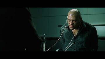 The Matrix 1999 Agent Smith Interrogation Scene HD