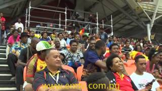 PNG2015 Pacific Games Day #4 - Basketball Sepctators #EMTVPacGames