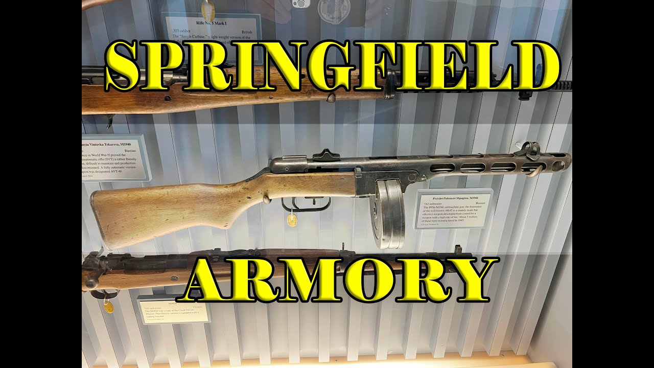 Amazing Gun Collection at the Springfield Armory Museum.