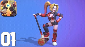 DC Battle Arena - Gameplay Walkthrough Part #1 (Android & iOS) HARLEY QUINN Gameplay!
