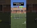 Sombrero y remate sin bote🥇 *Retos de fútbol* #Short #YouTube #ShortVideos #Soccer #Football