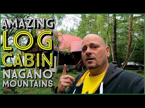 Staying at an AMAZING LOG CABIN in NAGANO JAPAN | Touring Japan