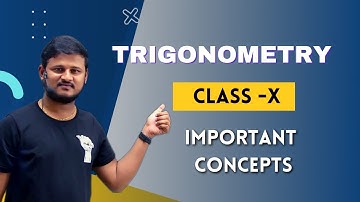 Trigonometry || CLASS - X (AP & TELANGANA) || Trigonometric ratios || Mathematics