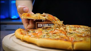 Пицца с курицей и грибами / Мясная пицца идеальный рецепт от Ирины Фуди.