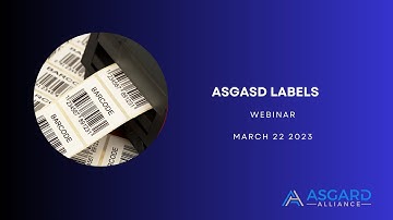 Webinar Asgard Labels - March 22