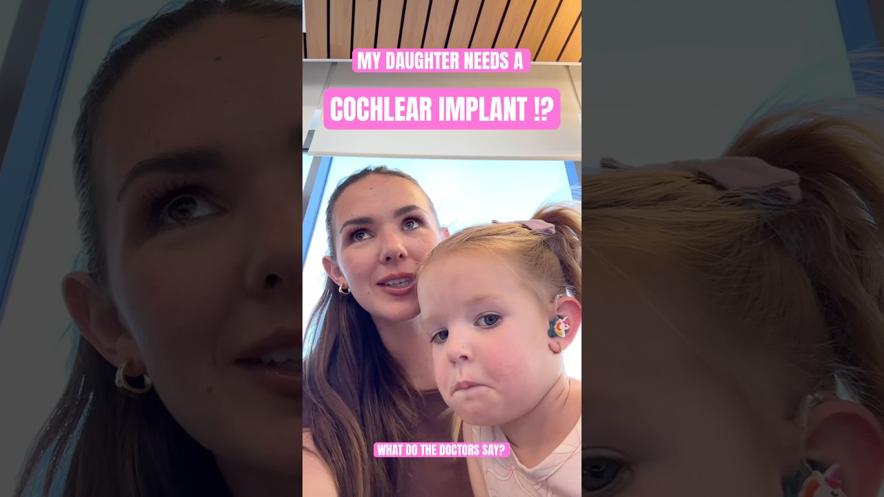 COCHLEAR IMPLANT CONSULT👂🏼 with my toddler! #deaf #deafcommunity #cochlearimplant #hearingloss