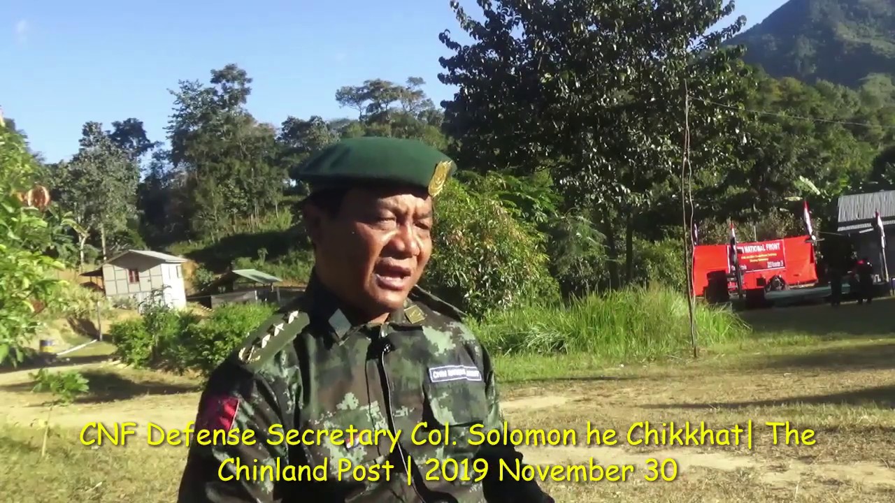 Col. Solomon| Ramdawtnak le Dothlennak| The Chinland Post Chikkhat