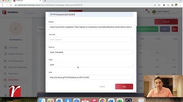 5-3 How to do a systematic review or a meta-analysis with HubMeta: Defining/assigning measurements