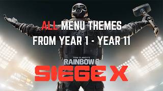 All Main Menu Themes Untill Y11S1 - Rainbow Six Siege