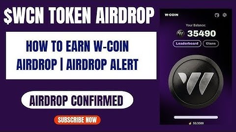 W-Coin Airdrop Update I W-Coin WALLETConnect W-Coin Listing Exchange I W-Coin Blockchain