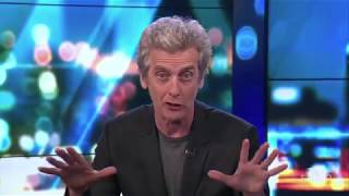 Peter Capaldi as Malcolm Tucker: former Director of Communications, Timelord - on the Sunday Project