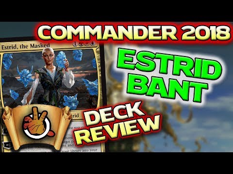 Adaptive Enchantments - Commander 2018 - Estrid Review l The Command Zone #223 l Magic the Gathering