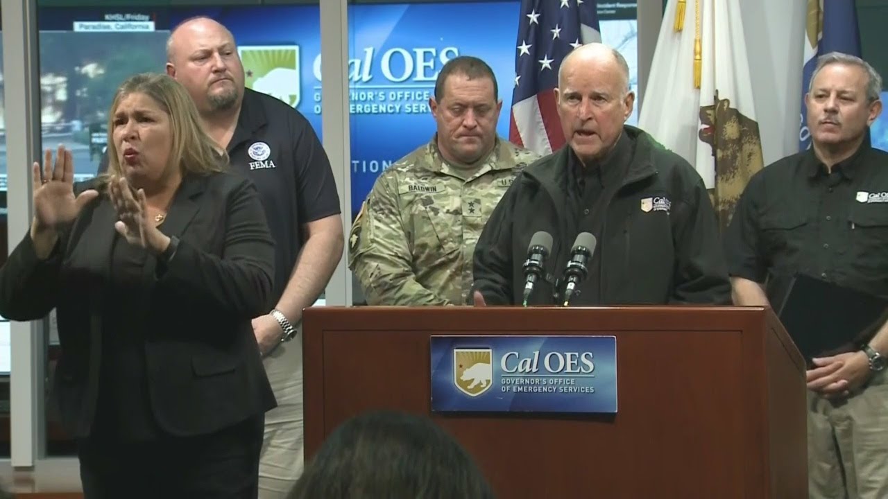 'We're In A New Abnormal' Says Gov. Jerry Brown In Wake Of Woolsey Fire