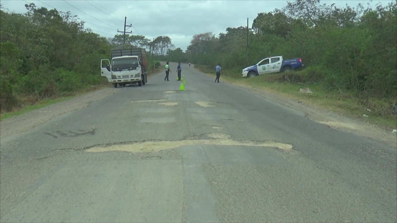 Denuncian el pésimo estado de la carretera de El Progreso a Yoro YouTube