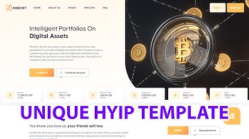 Unique Hyip Website Template. Hyip Templates | Hyip Script