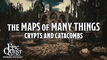 Maps of Many Things: Crypts & Catacombs | animated battlemaps for D&D and tabletop roleplaying games