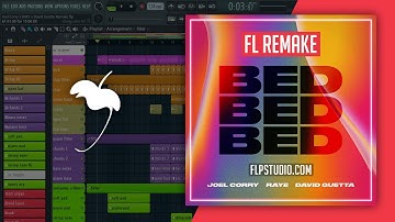 Joel Corry x RAYE x David Guetta -  Bed Fl Studio Remake